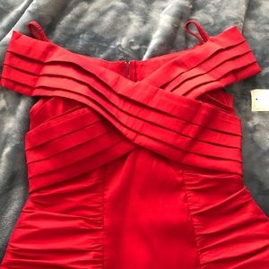 Knee length cocktail dress